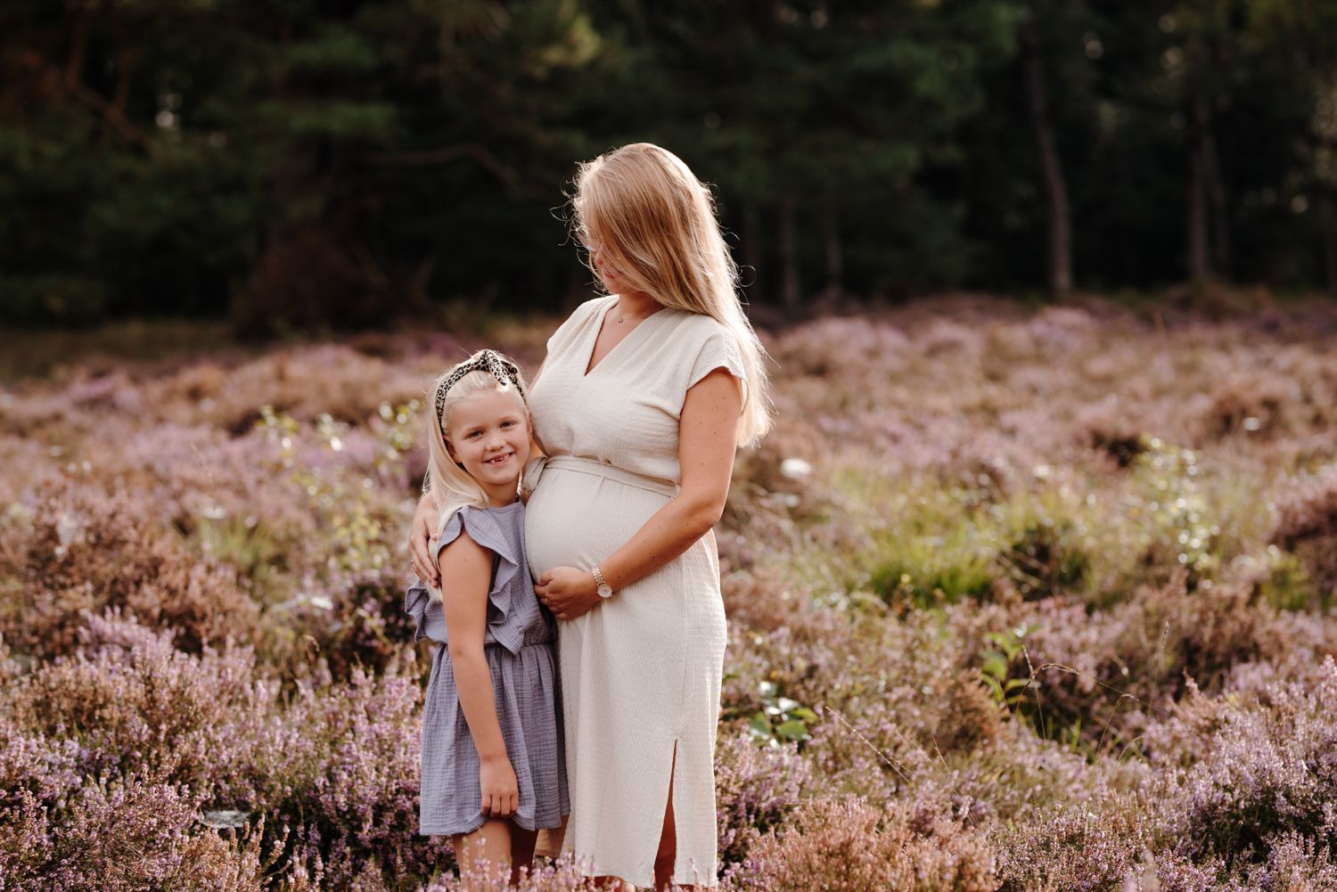 Zwangerschapsshoot met kinderen