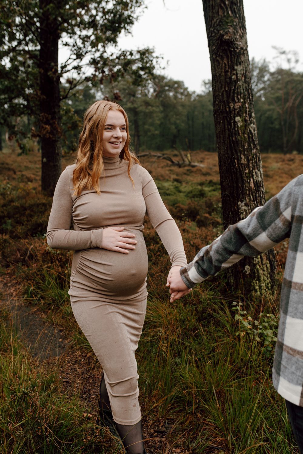 Zwangerschapsshoot met partner