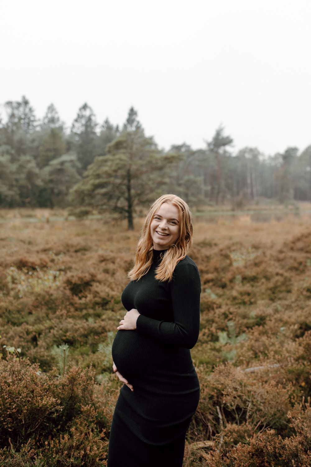 Zwangerschapsshoot met partner