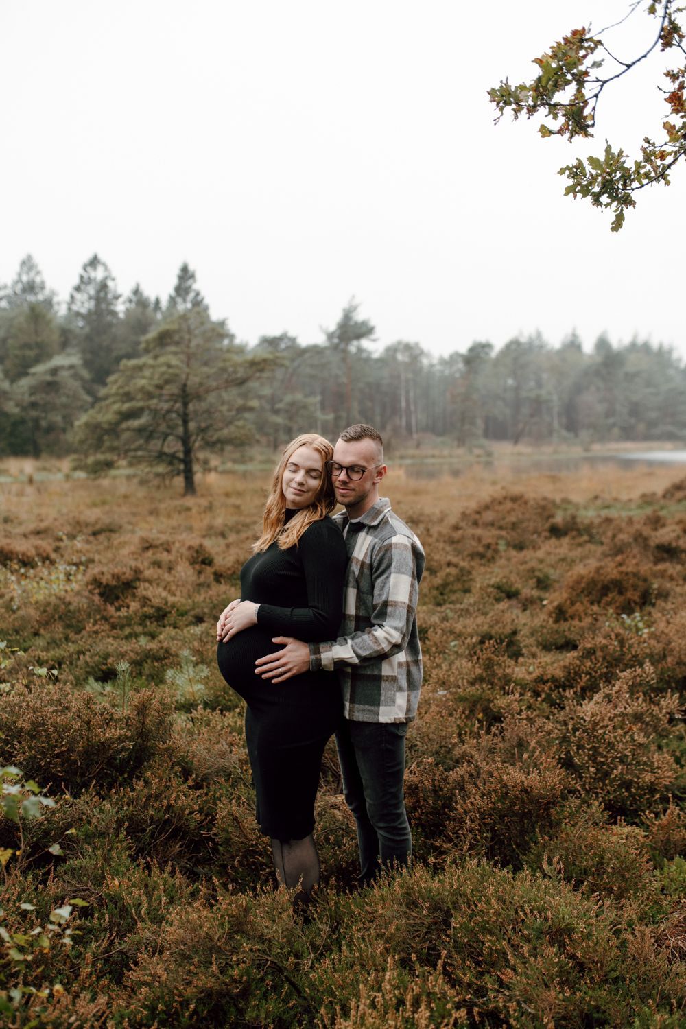 Zwangerschapsshoot met partner