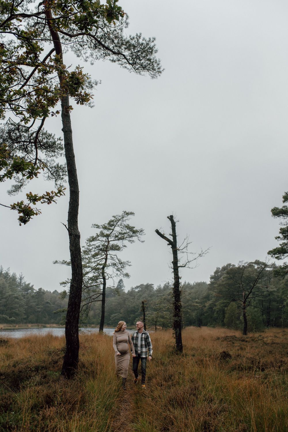 Zwangerschapsshoot met partner