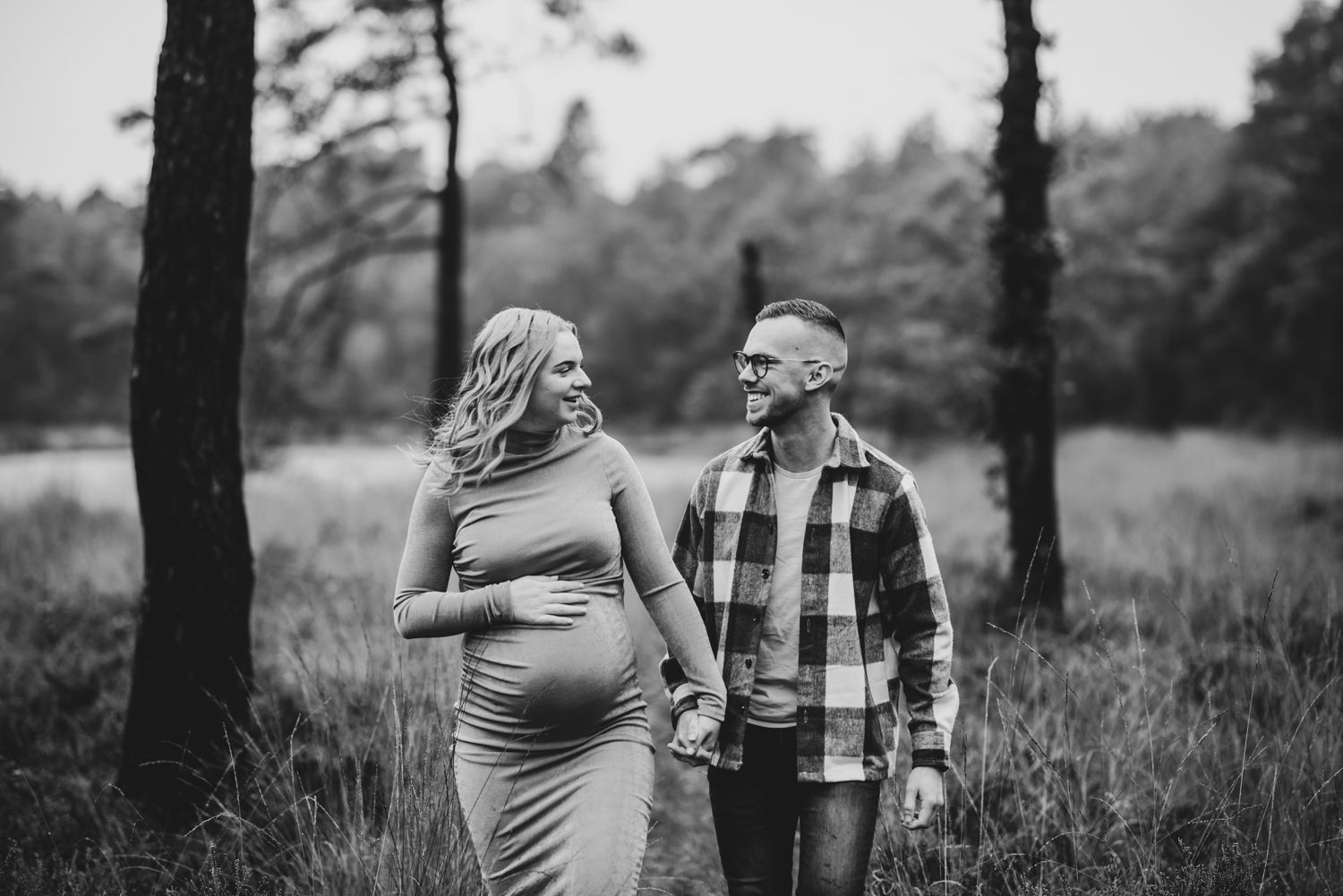 Zwangerschapsshoot met partner
