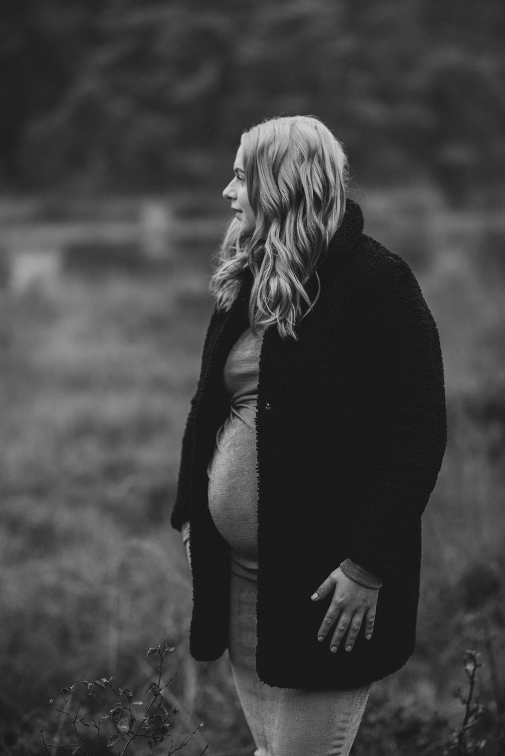 Zwangerschapsshoot met partner