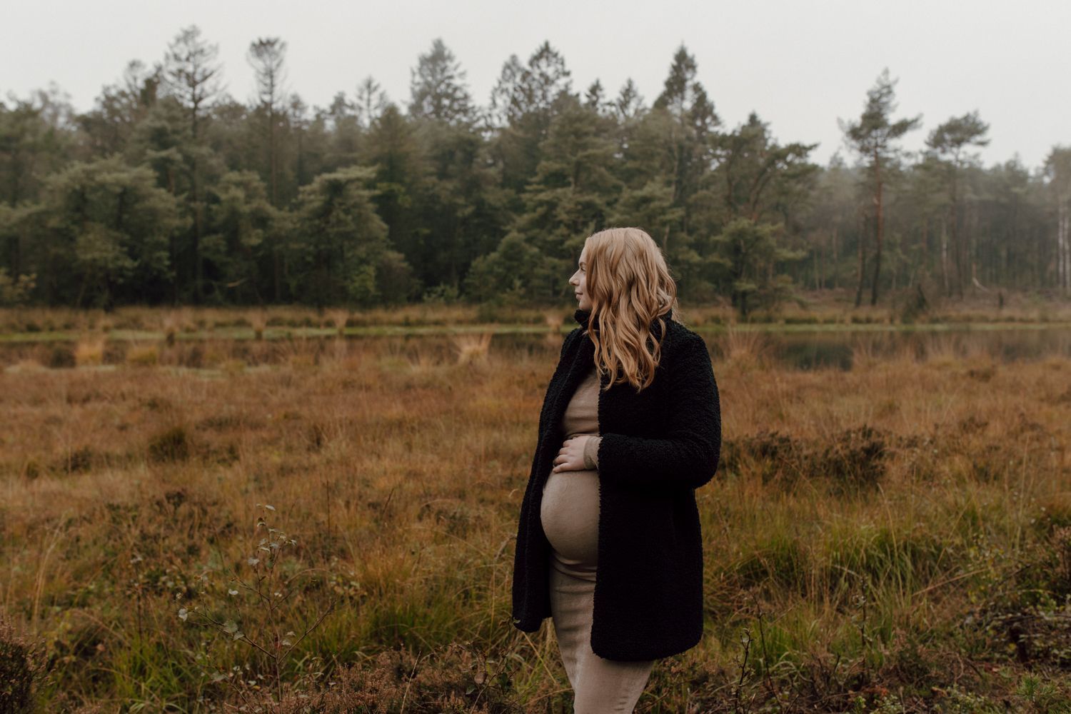 Zwangerschapsshoot met partner