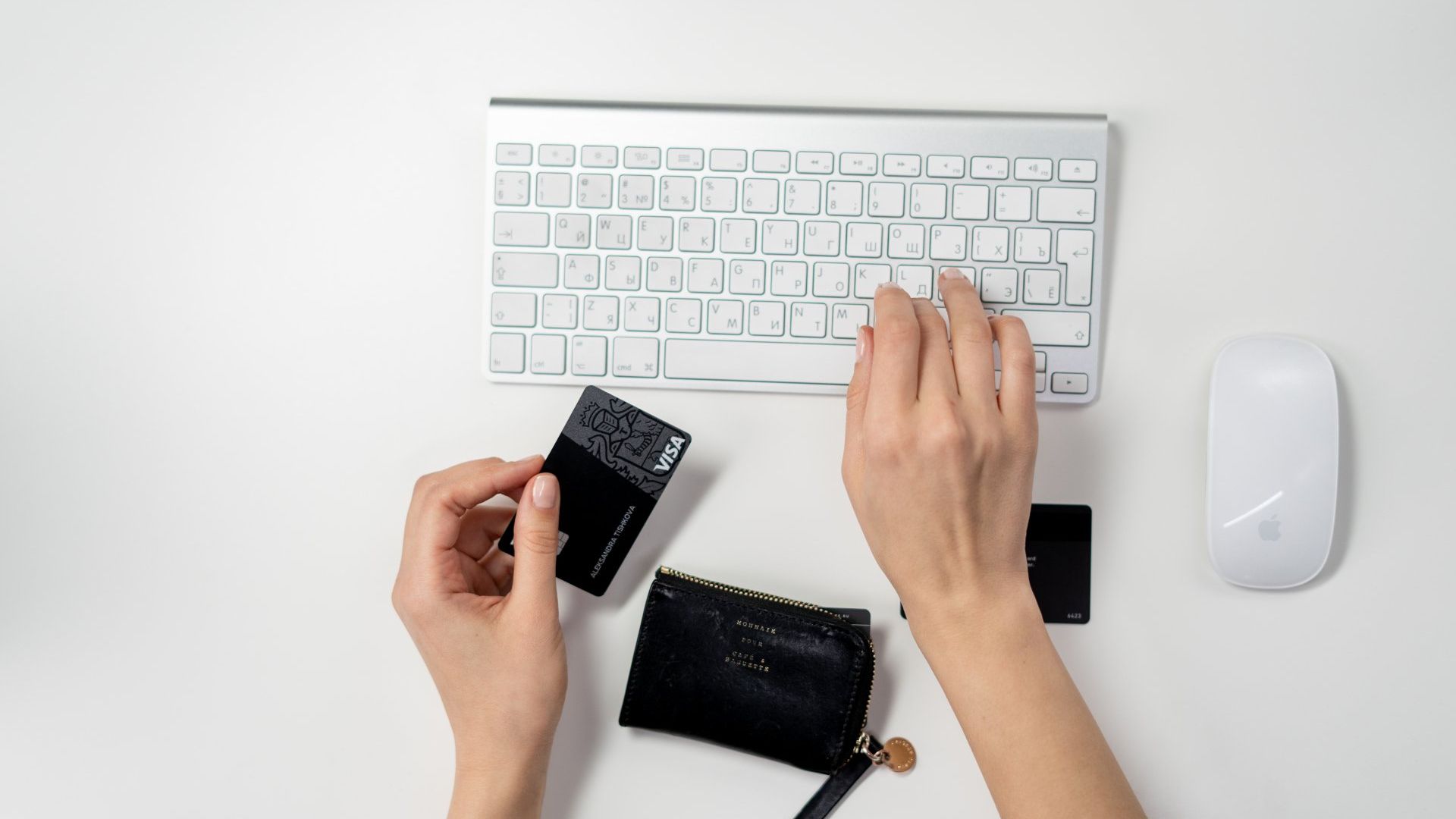 Paying online using credit card