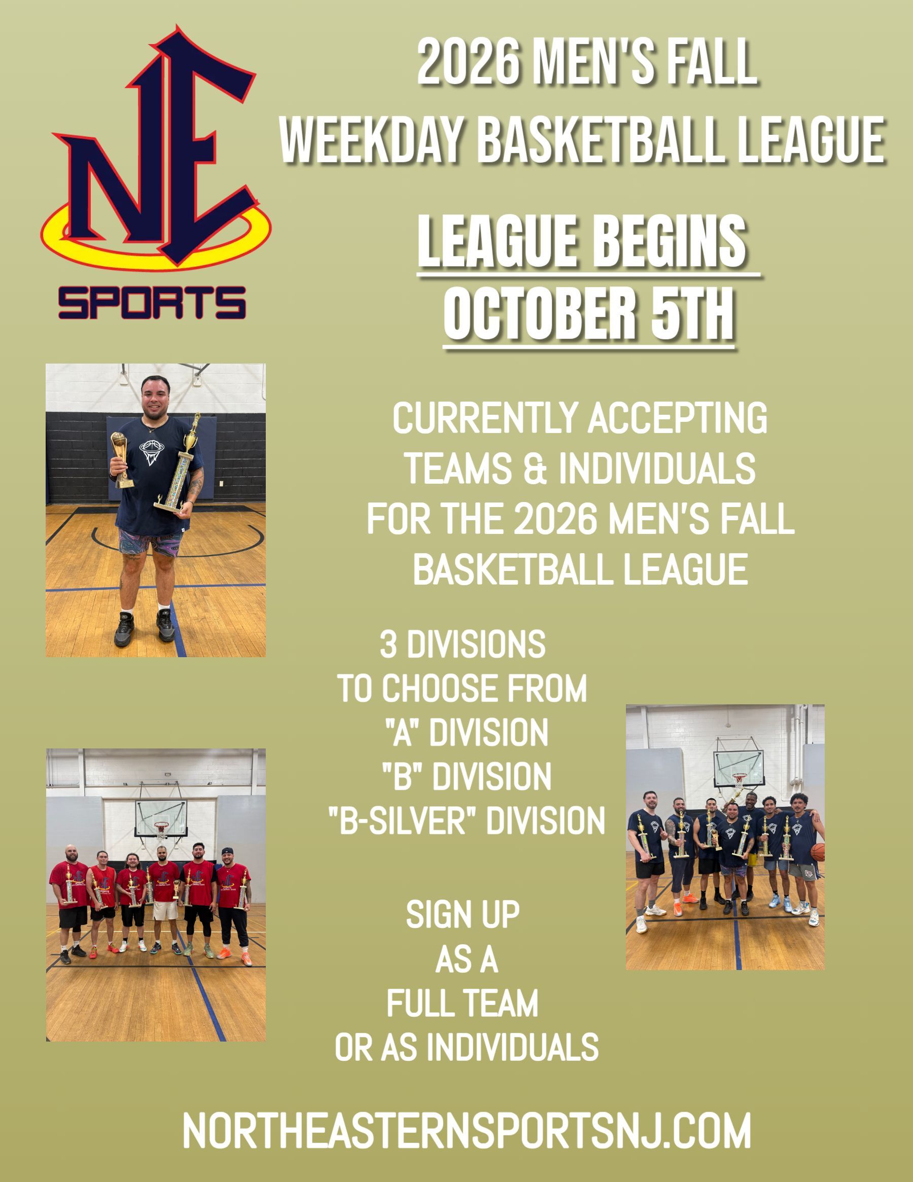 Men's Weekday Basketball League