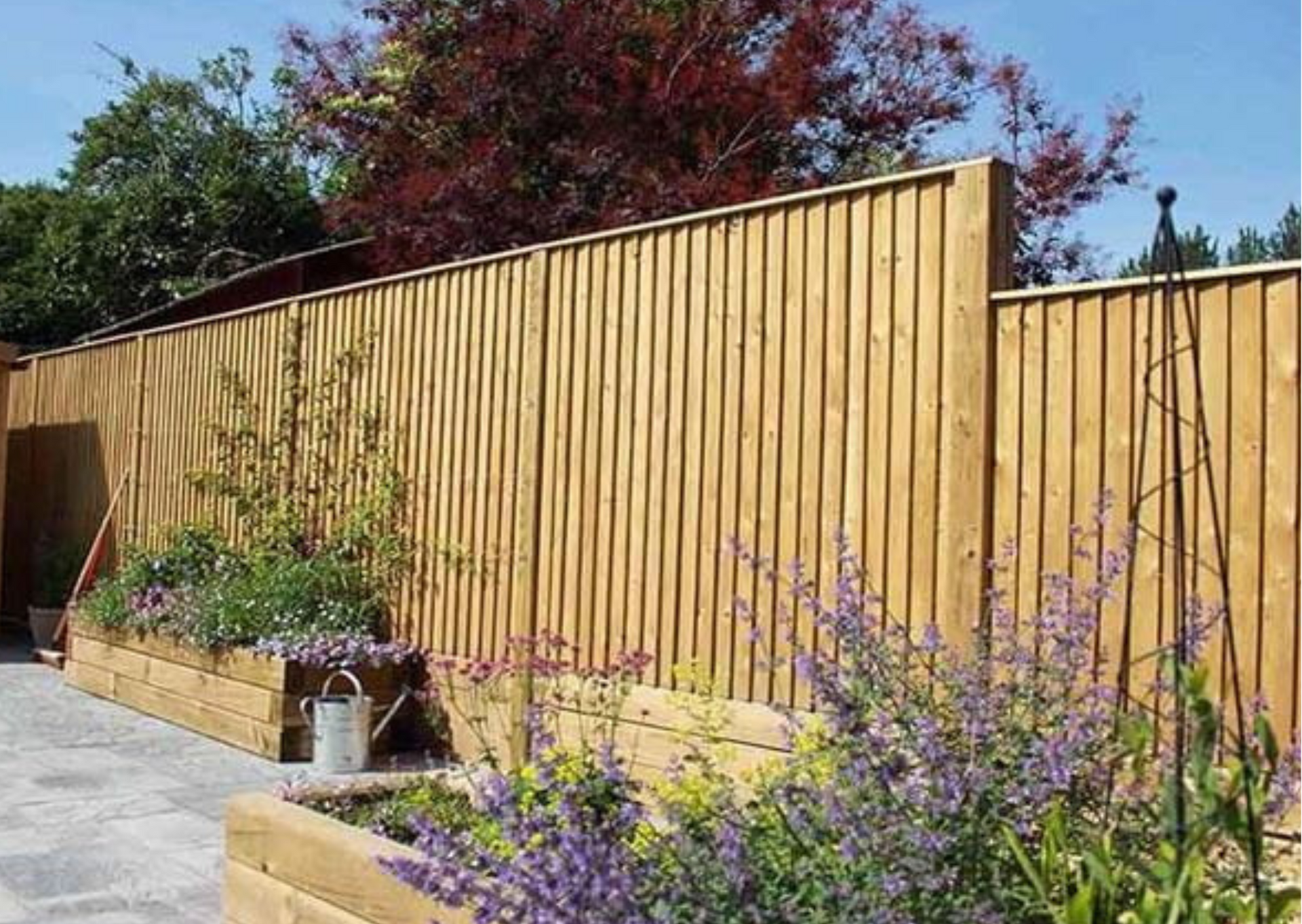 Featherboard fence panels Edinburgh