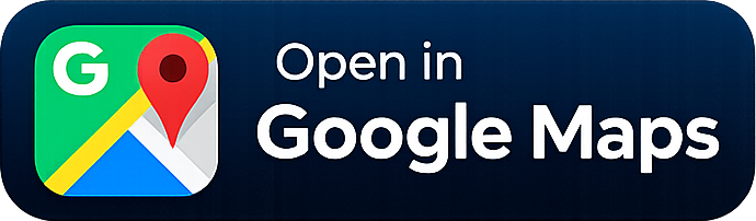 A dark blue button with the Google Maps logo and text that says,