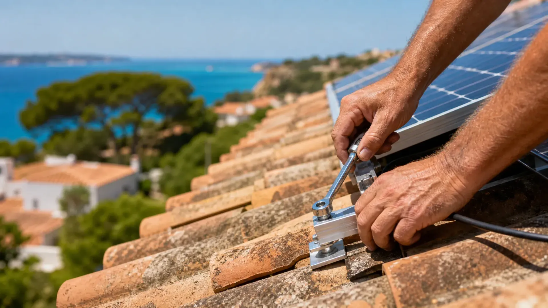 Solar panel installation Algarve
