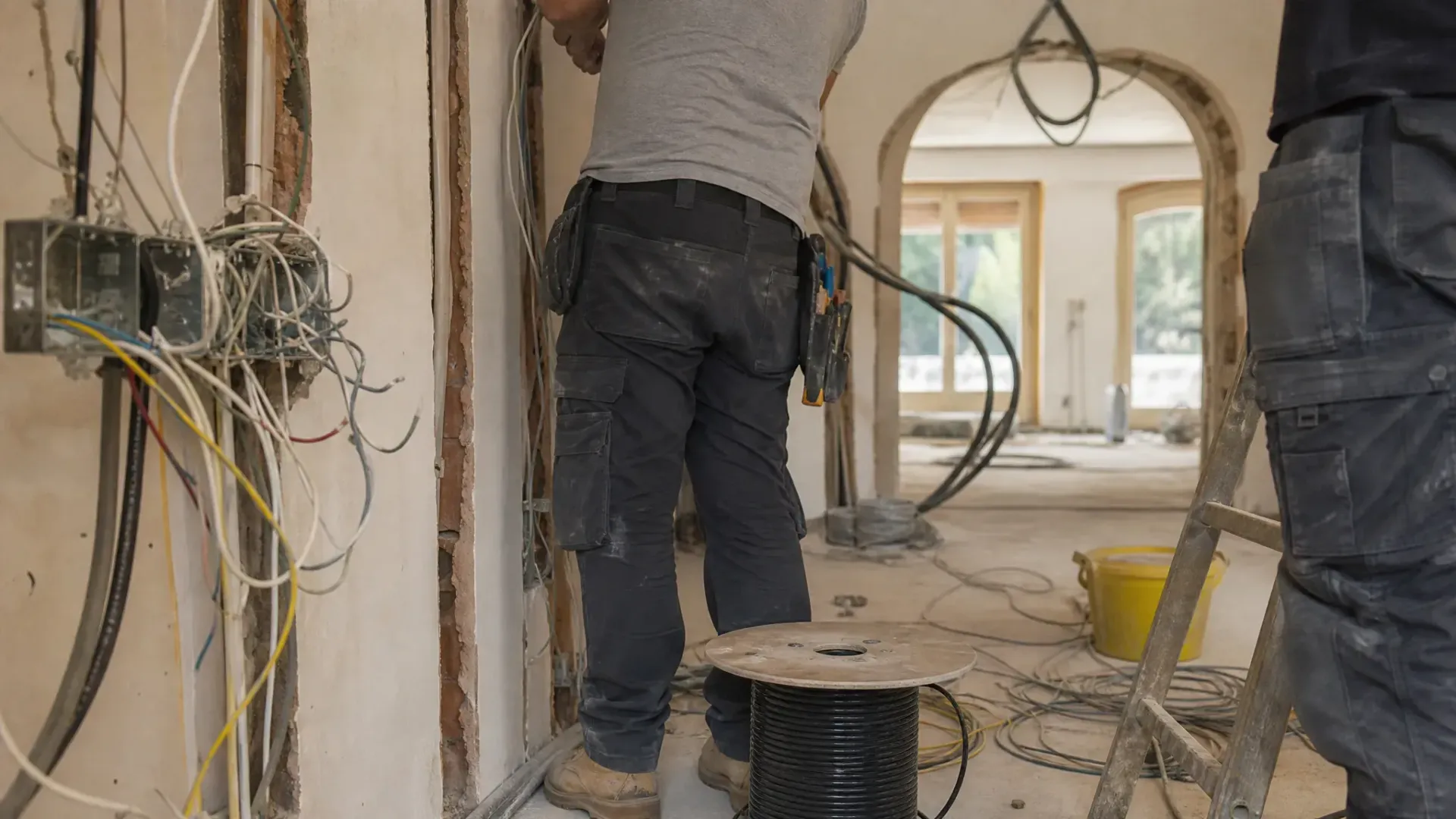 Full villa rewiring Algarve
