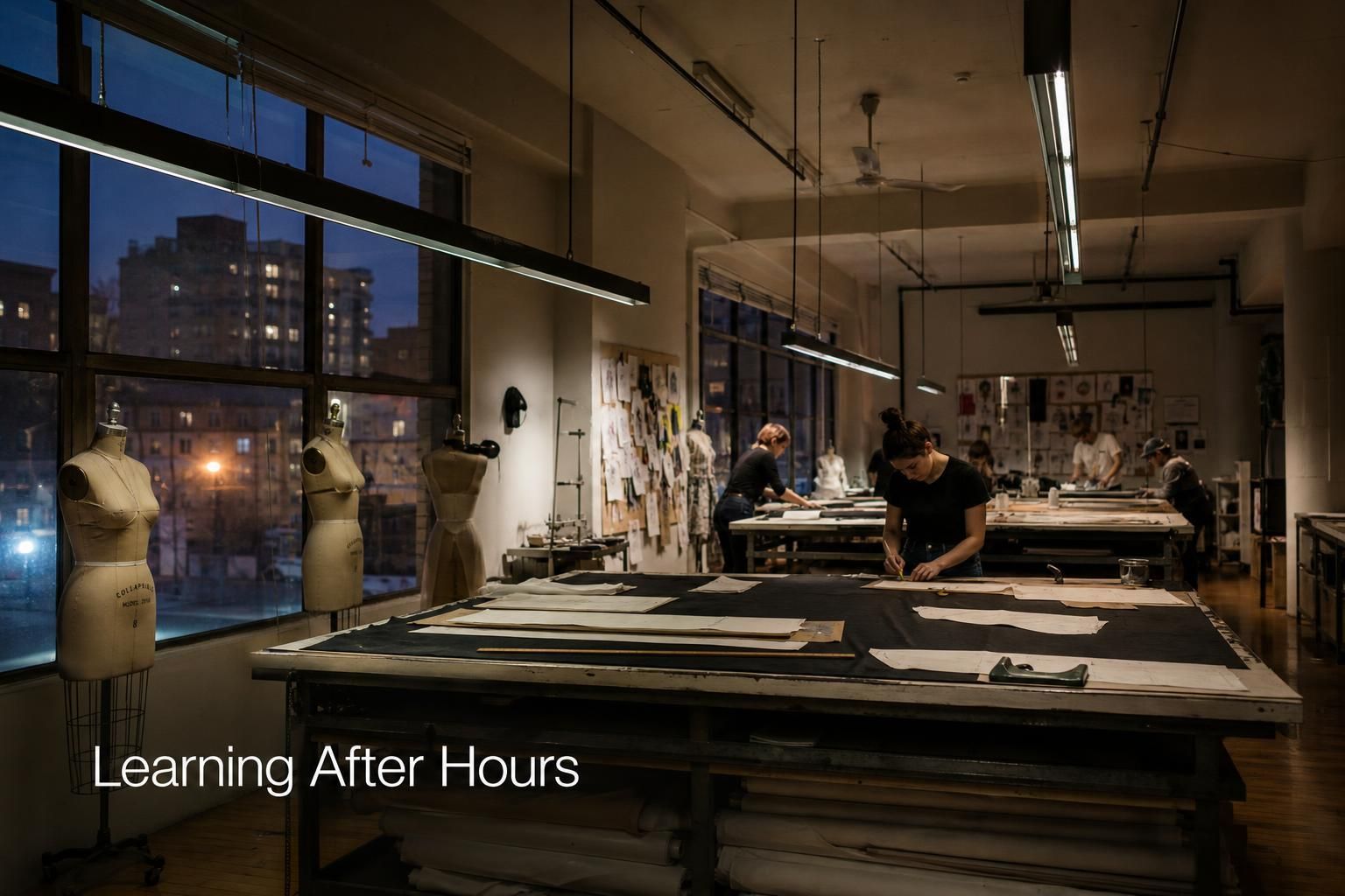 Evening Fashion Design Course: Learn Fashion Around Work or Study
