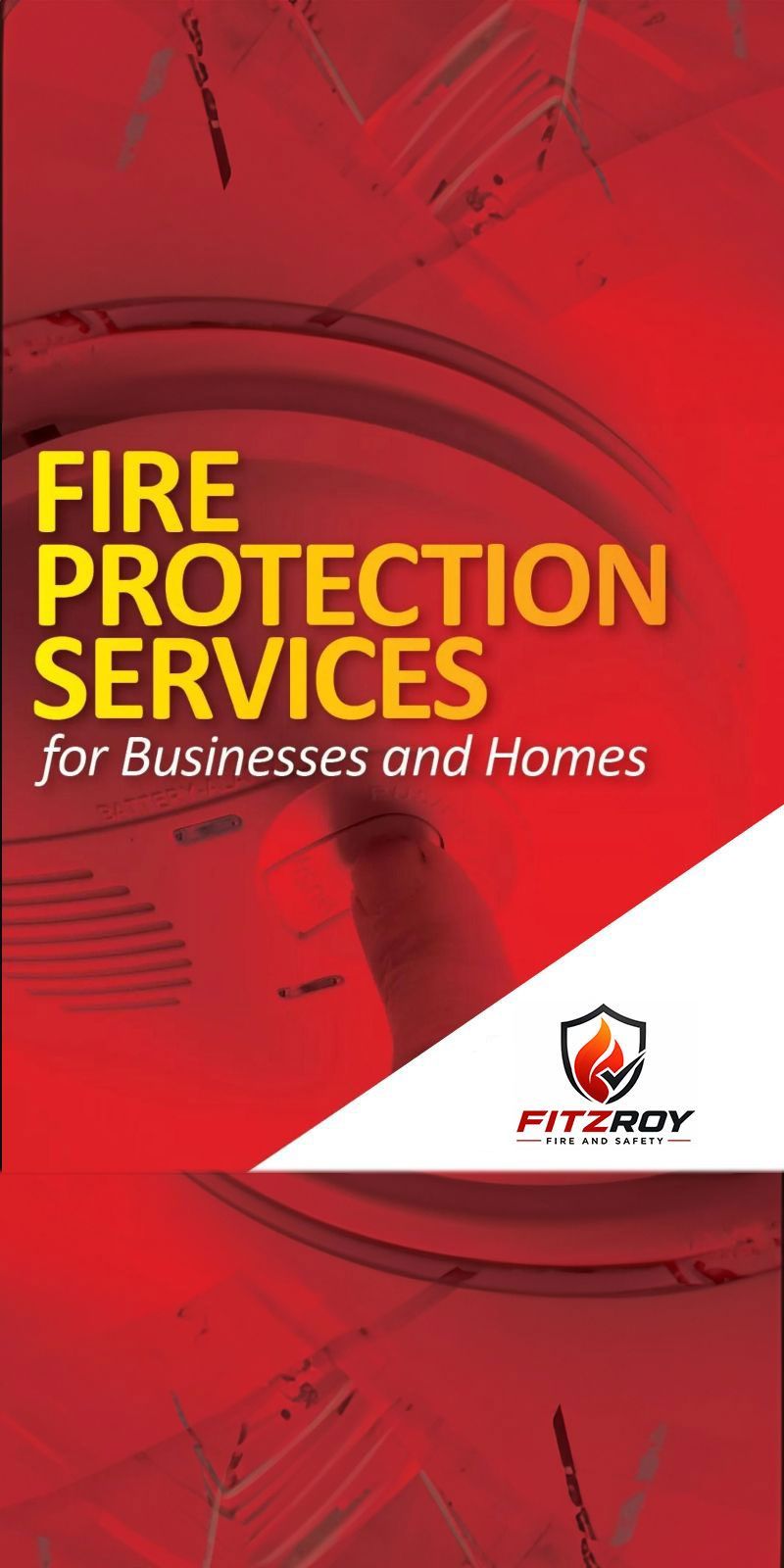 Hand Checking Red Fire Extinguishers on a Shelf — Fitzroy Fire and Safety in Kawana, QLD