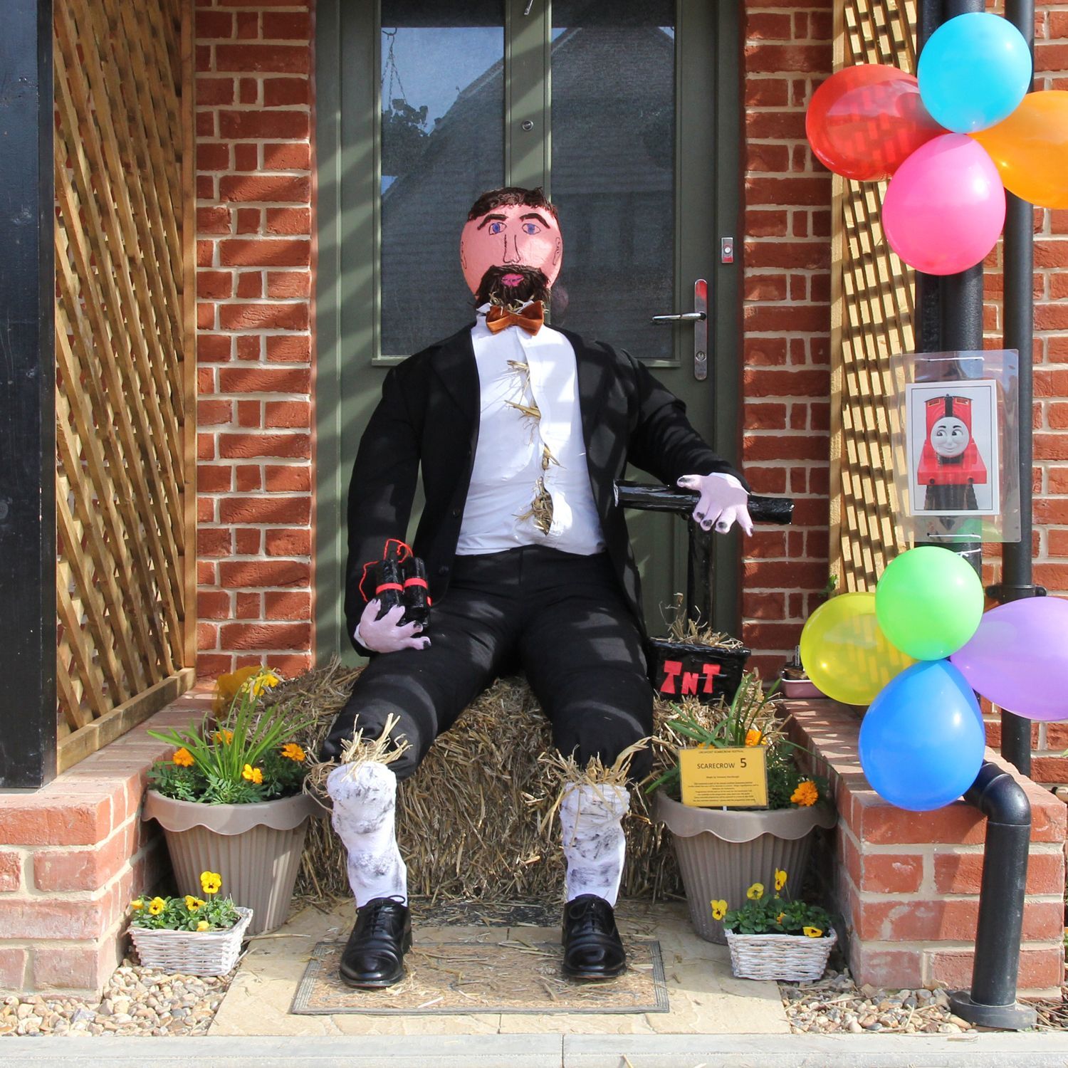 ALFRED NOBEL SCARECROW