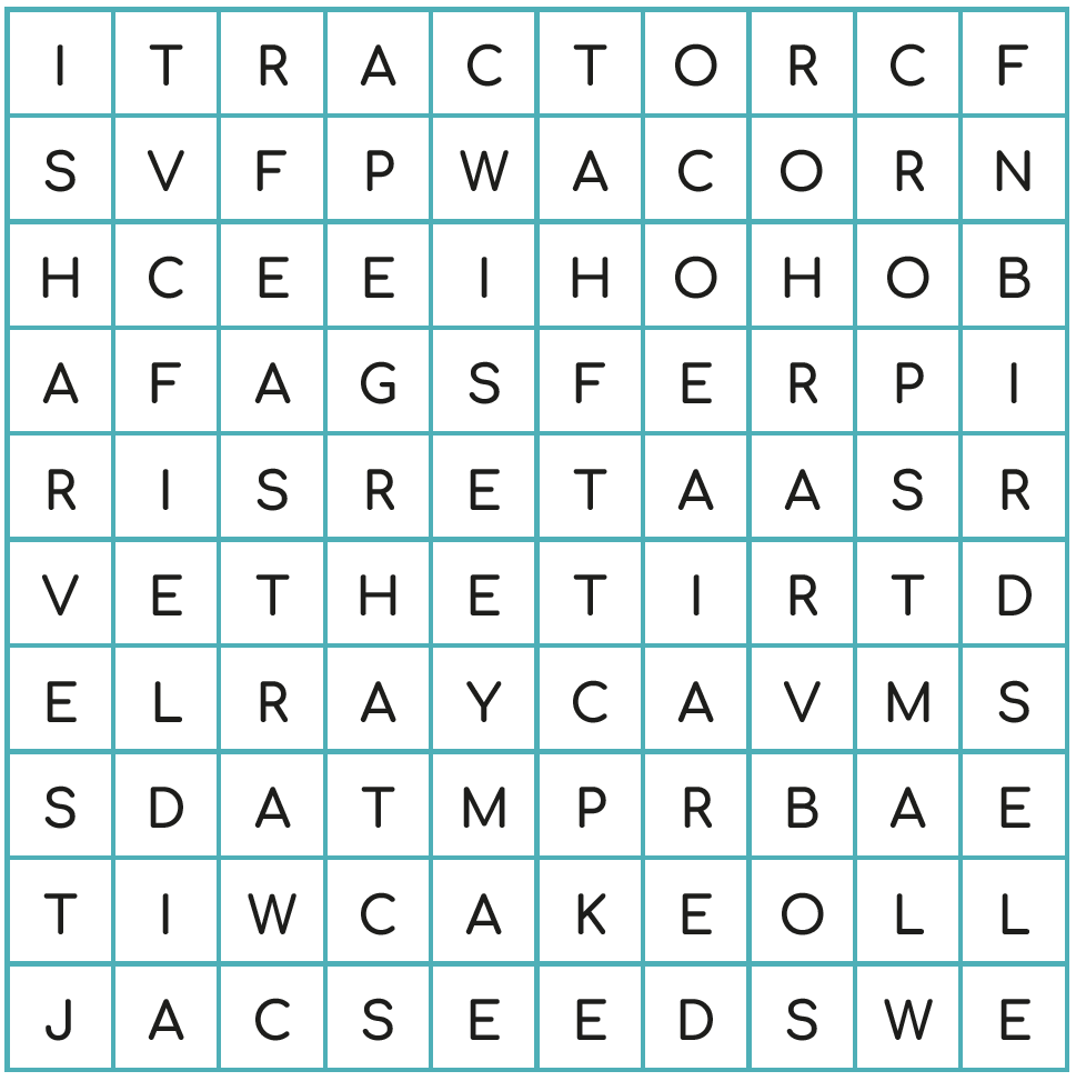 scarecrow word search