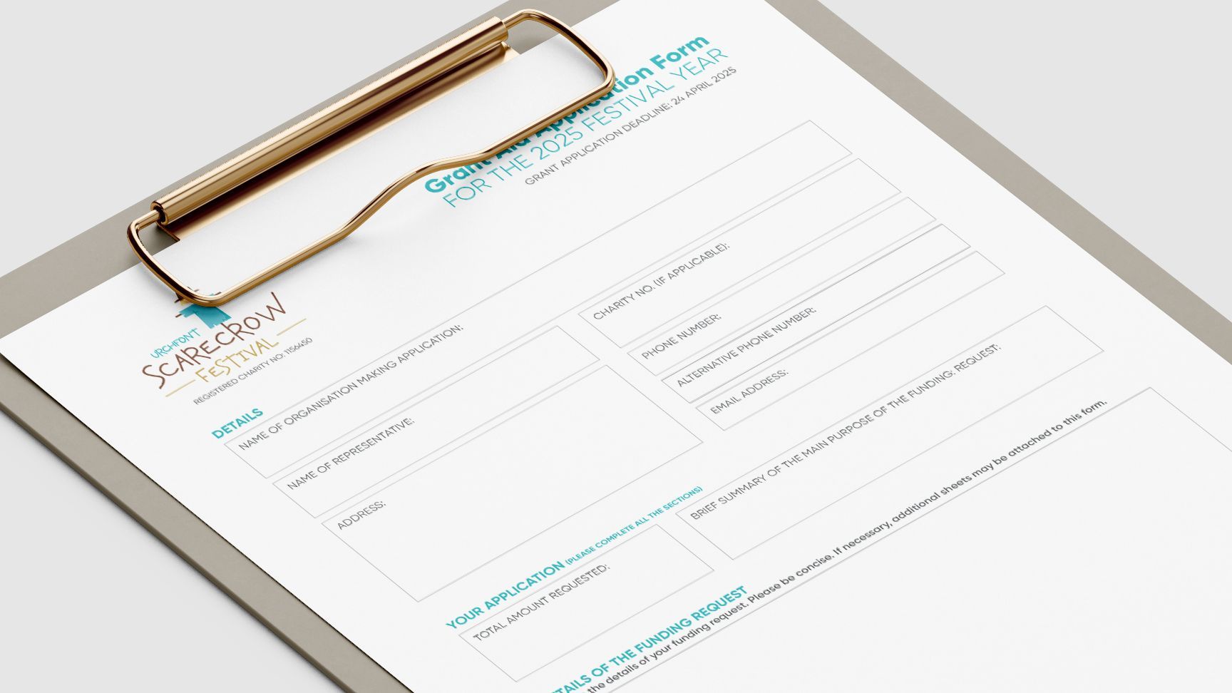 Urchfont Grant application form