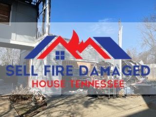 A house with fire damage in Tennessee