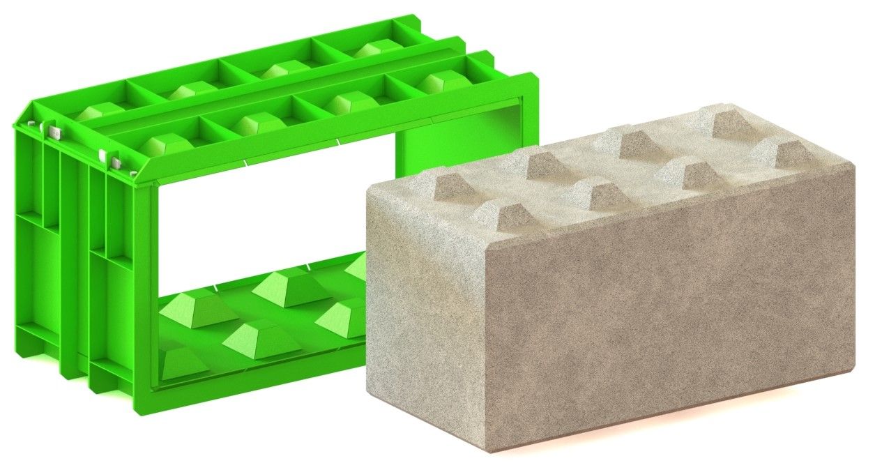 Betonblokmal 1688
