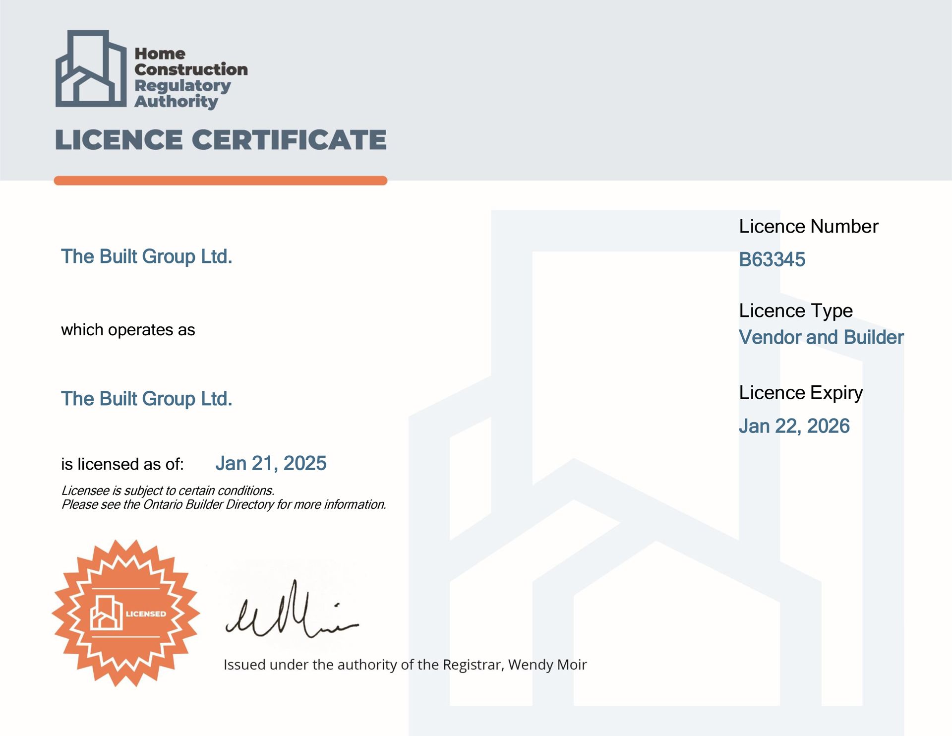 certificate logo