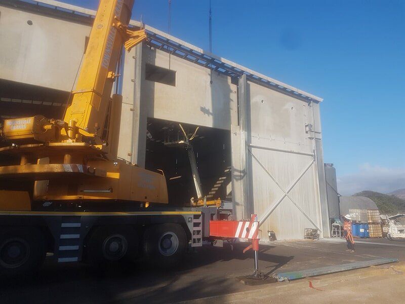 Construction Site — Concrete Services in Townsville, QLD