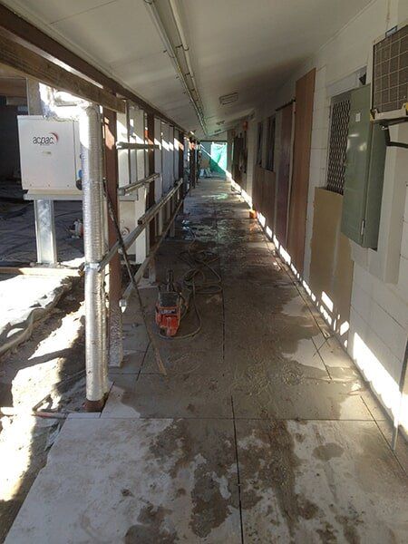 Concrete Floor Construction — Concrete Services in Townsville, QLD