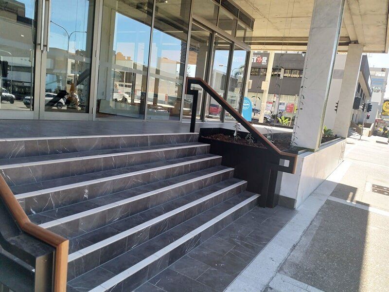 Concrete Stairs after Upgrade — Concrete Services in Townsville, QLD
