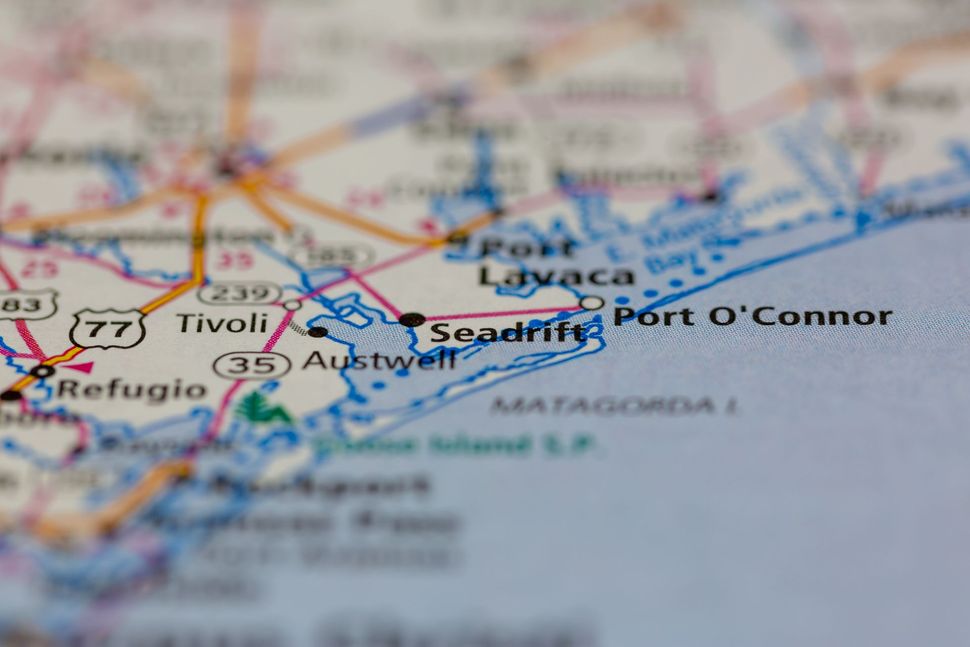 map of seadrift