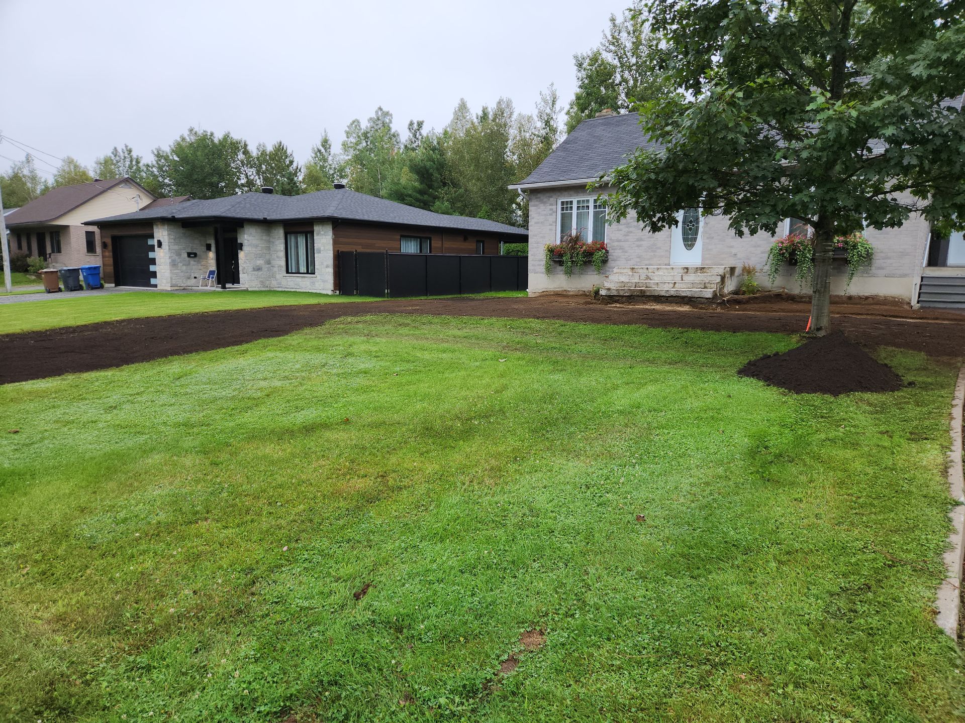 modification de terrain