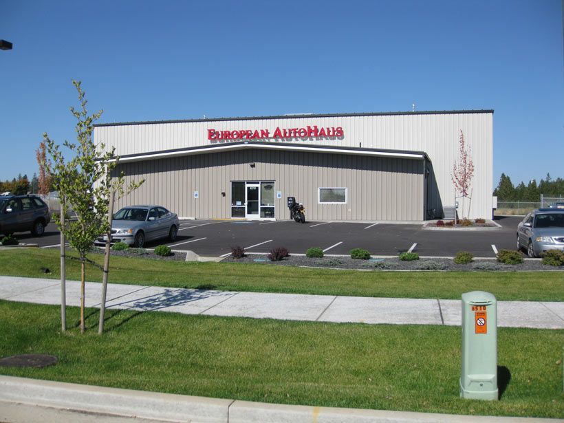 European AutoHaus - our building outside
