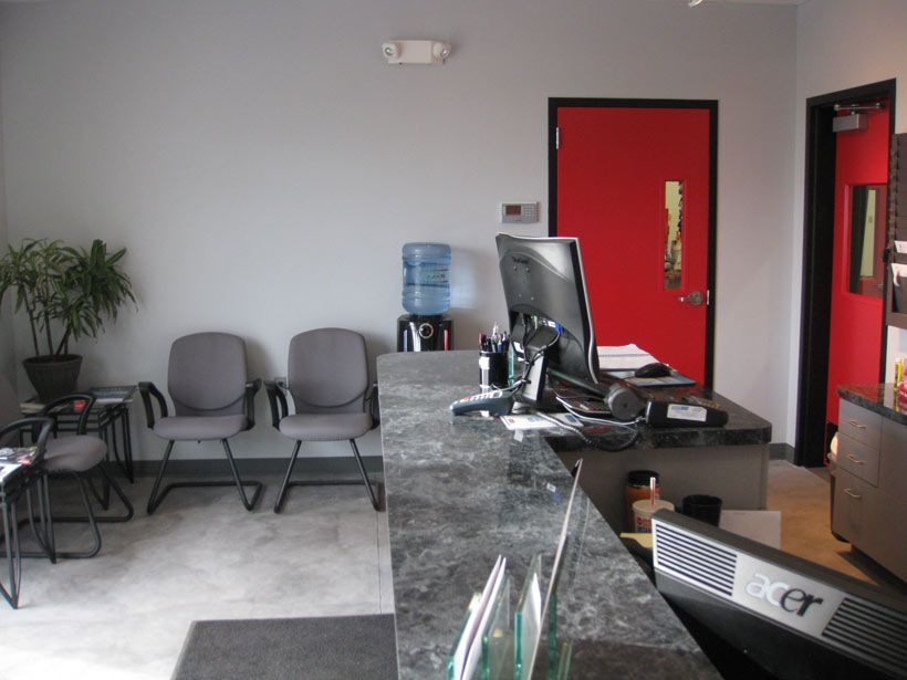 European AutoHaus - our service bays