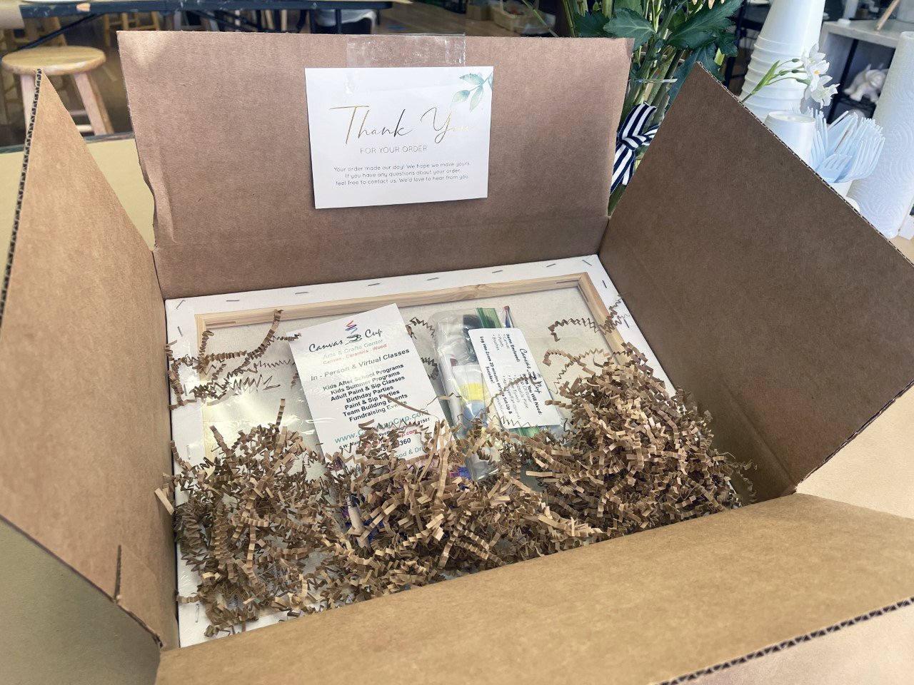 Painting Party Supplies, Wholesale Kits, Canvas n Cup