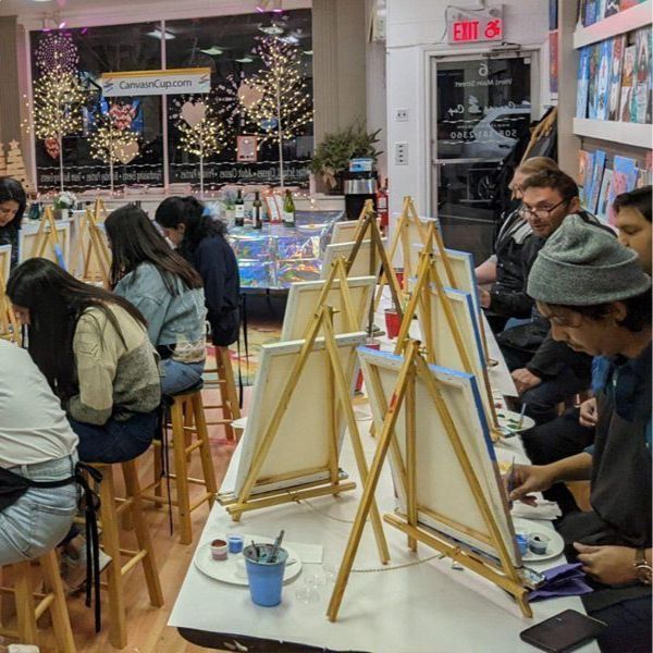 group painting event
