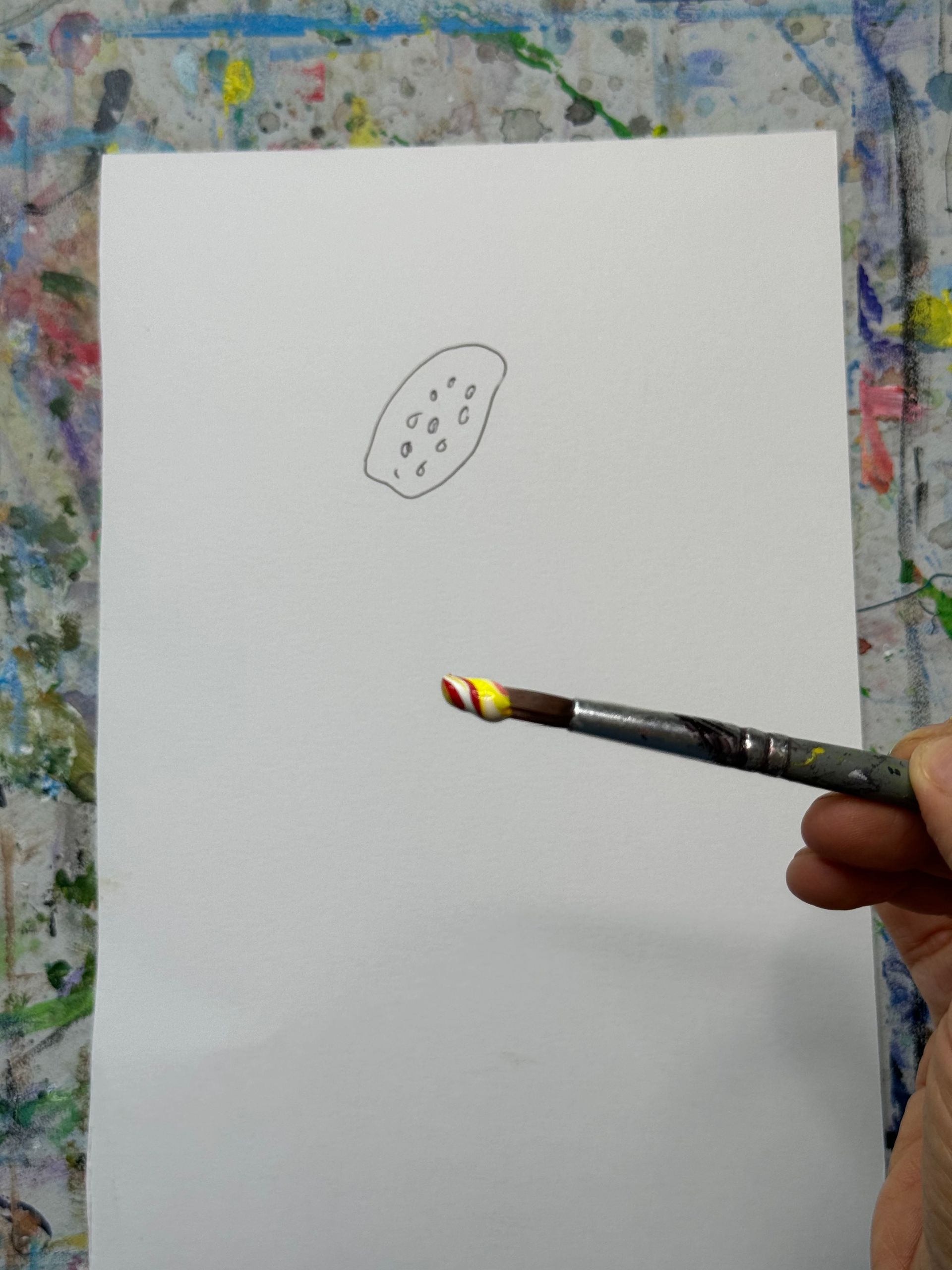 steps on making a flower