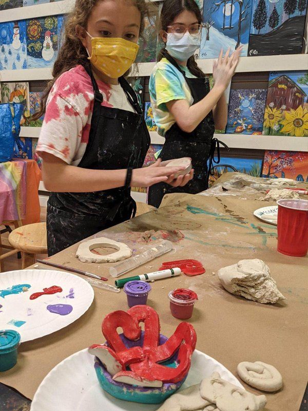 clay birthday party