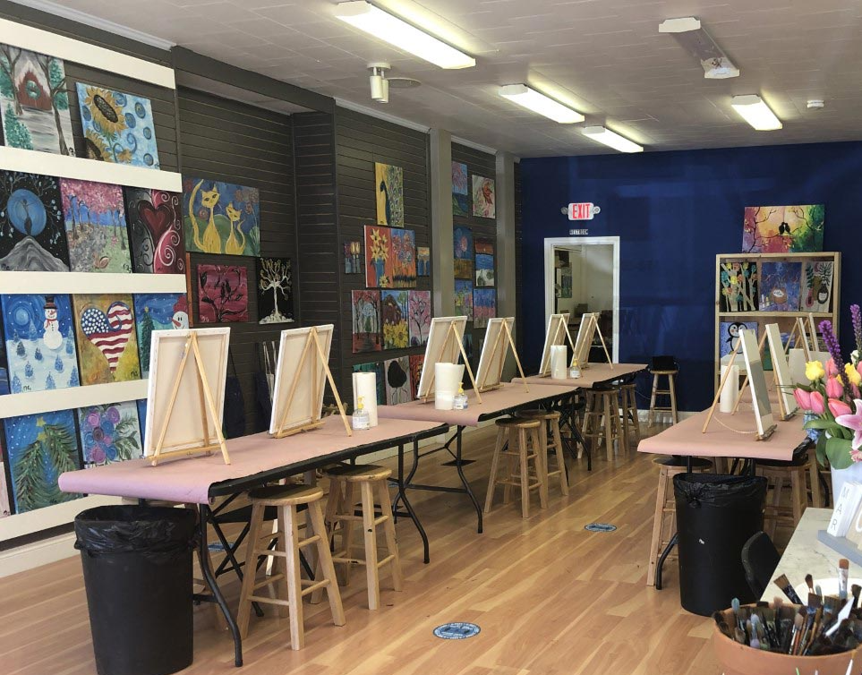 painting studio in Westborough