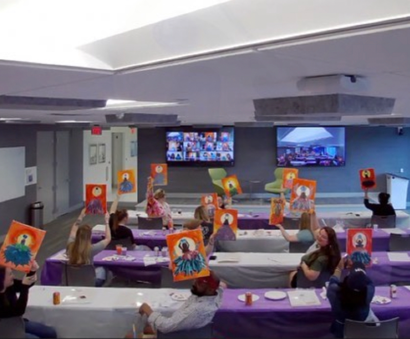 virtual paint party