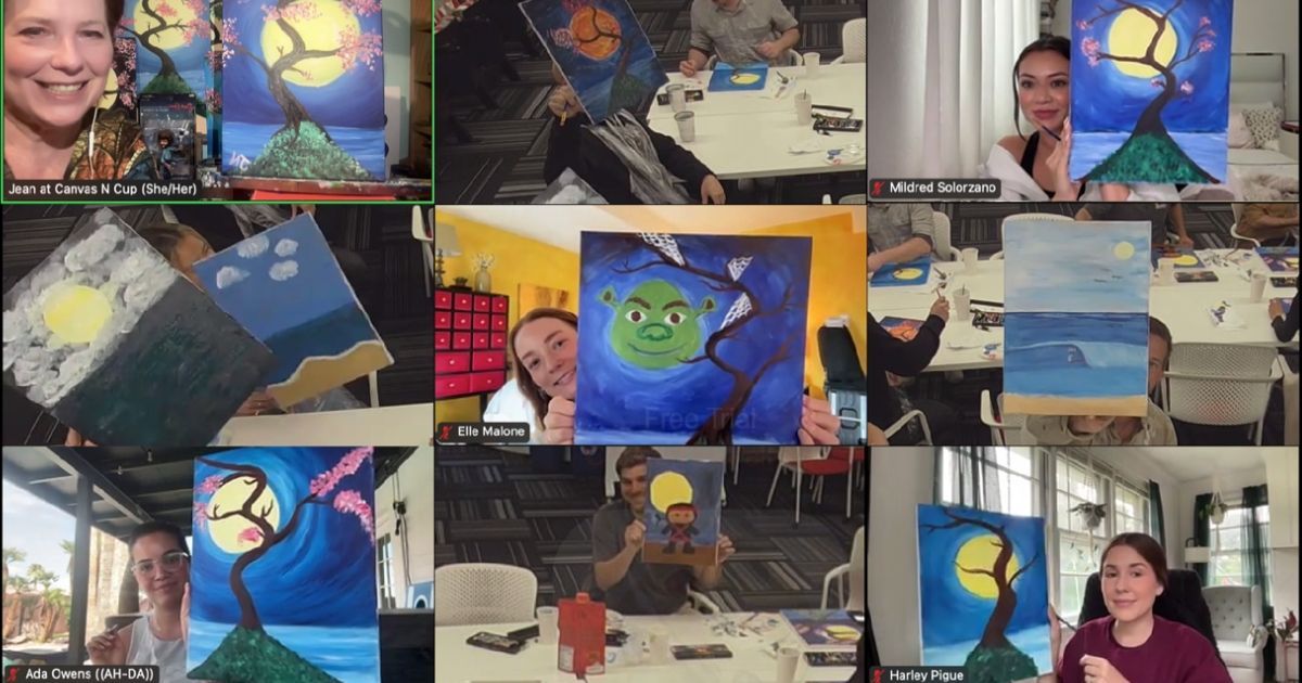 Canvas n Cup Hybrid Paint Party