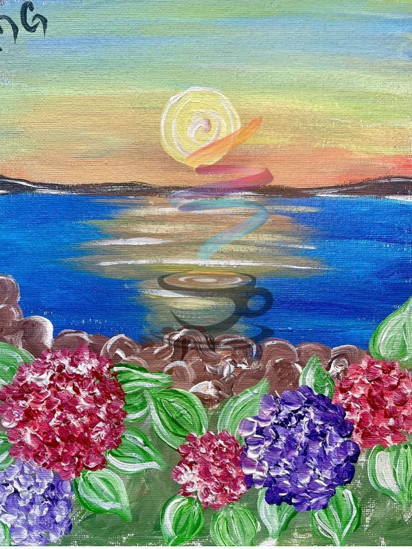 Hydrangeas by the Sea 