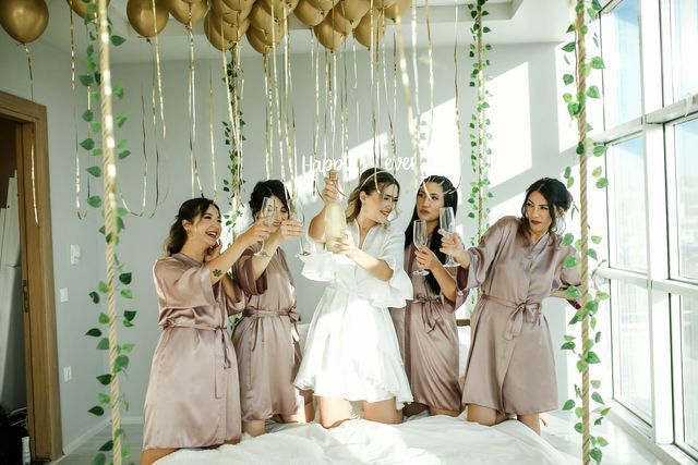 ladies on a bridal shower