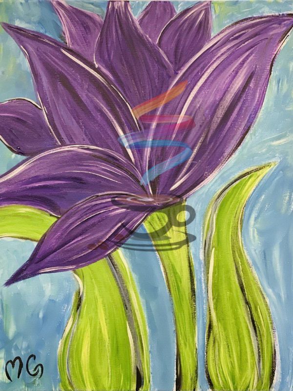 Simple beauty painting