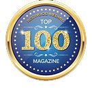 It is a top 100 magazine logo.