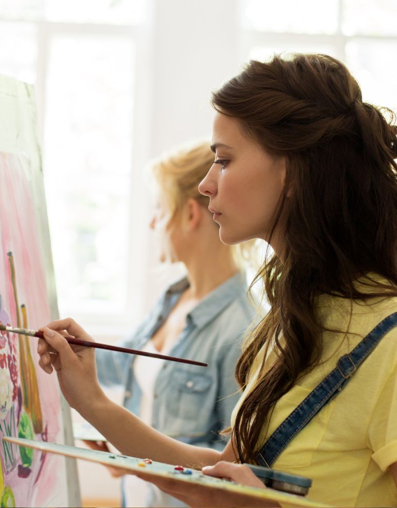 painting on canvas