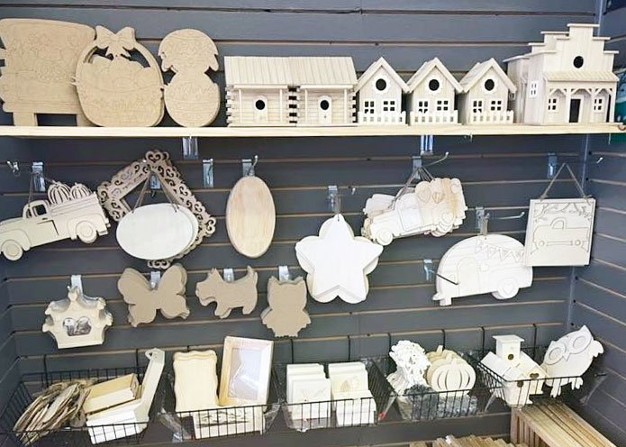 Wood pieces to be painted