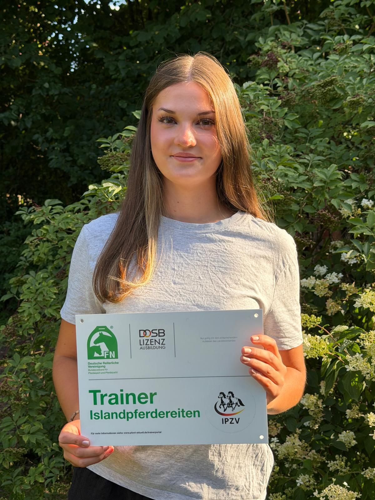 Anna Porlein, Reitlehrerin