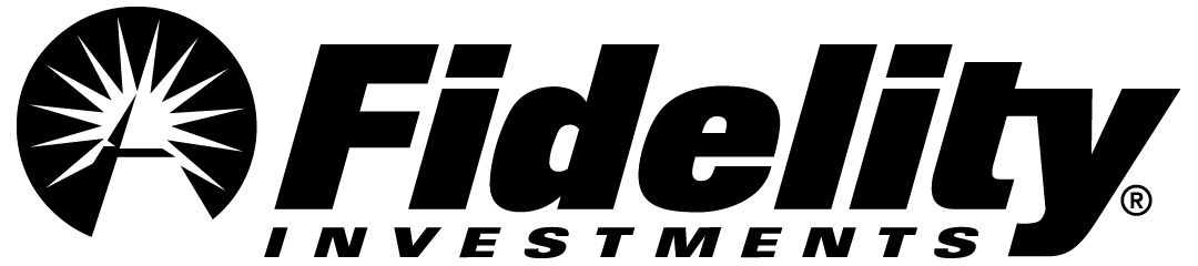Fidelity Investments logo with green sunburst icon and wordmark
