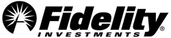 Fidelity Investments logo with green sunburst icon and wordmark
