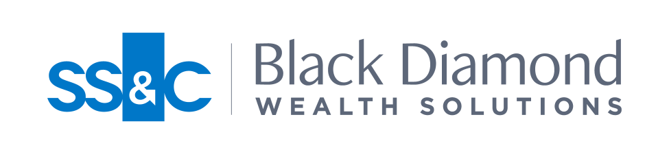 SS&C Black Diamond Wealth Solutions logo in blue and gray text