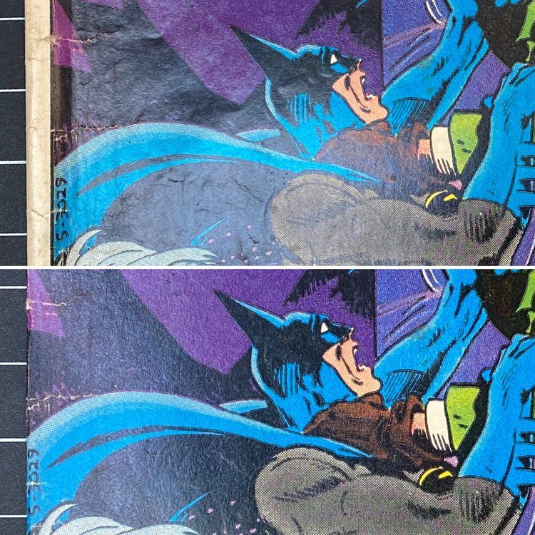 Comic Pressing , Cleaning and Restoration of Comics
