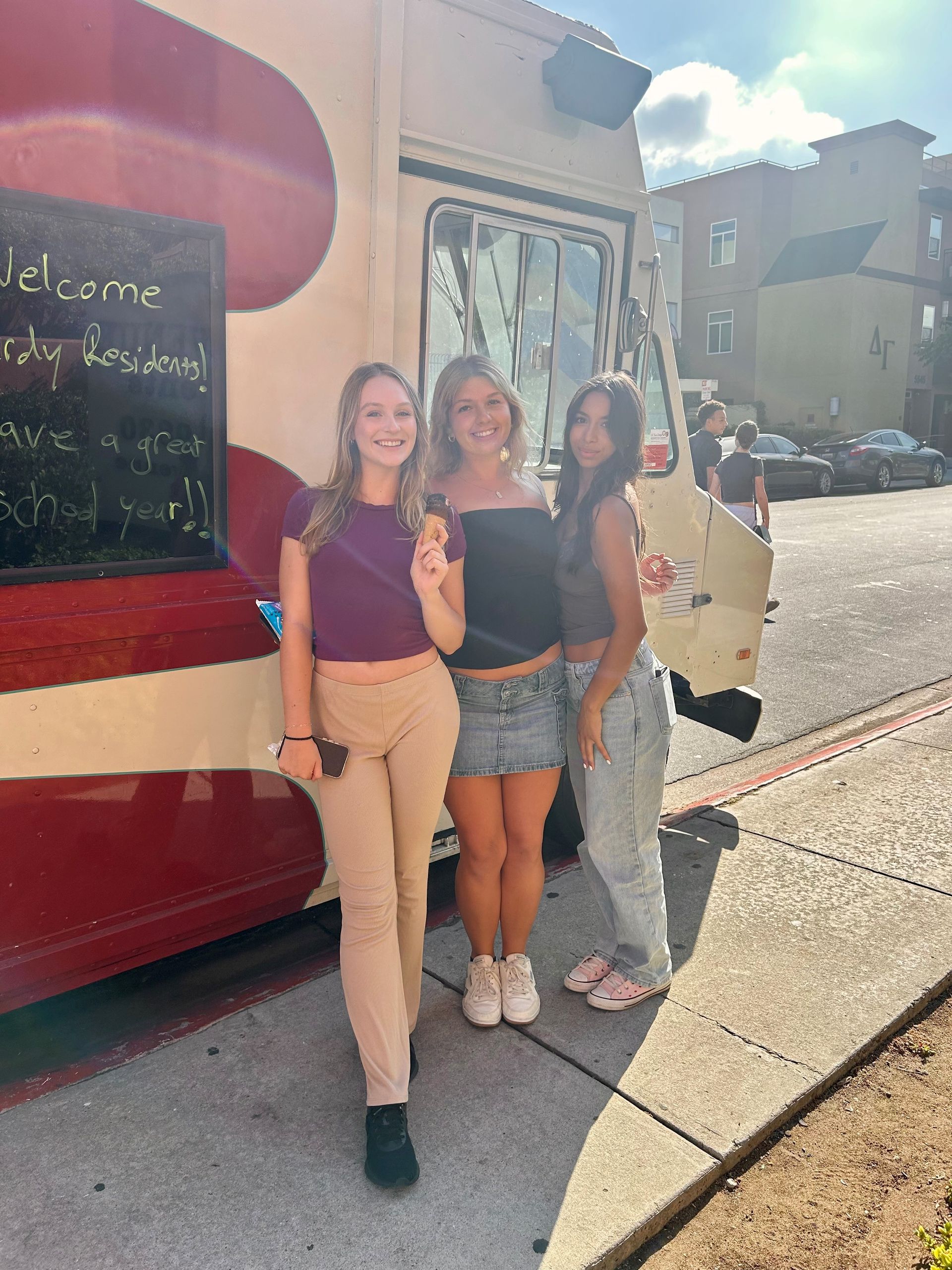 Hardy Avenue Apartments resident ice cream social community event San Diego