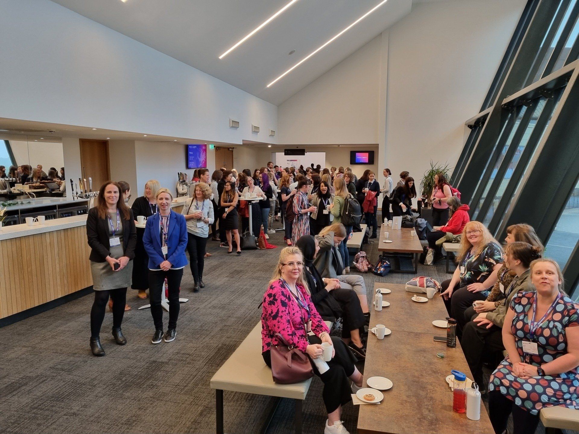 Women at the Networking Meeting CyberUK