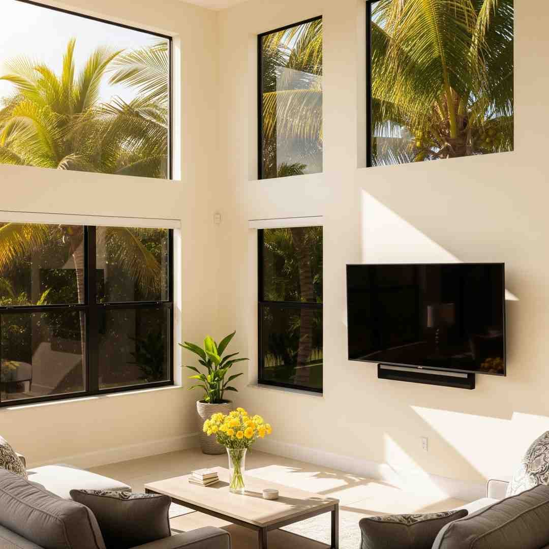 person comfortably reading a book in a sunlit room with tinted windows - film anti glare person comfortably reading a book in a sunlit room with tinted windows - film anti glare